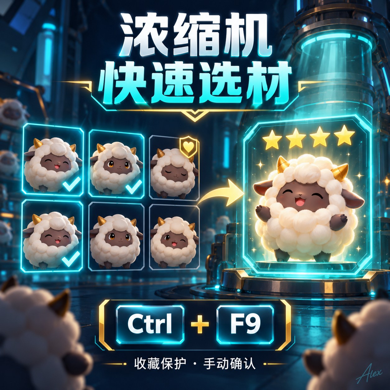 浓缩机快速选材的 Steam 工坊封面